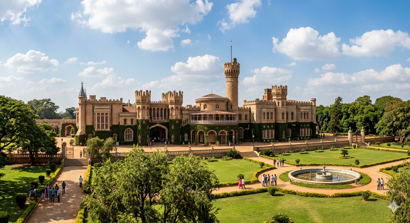 Bangalore Palace — Tudor-style royal heritage landmark near Indies 365 Hôtel