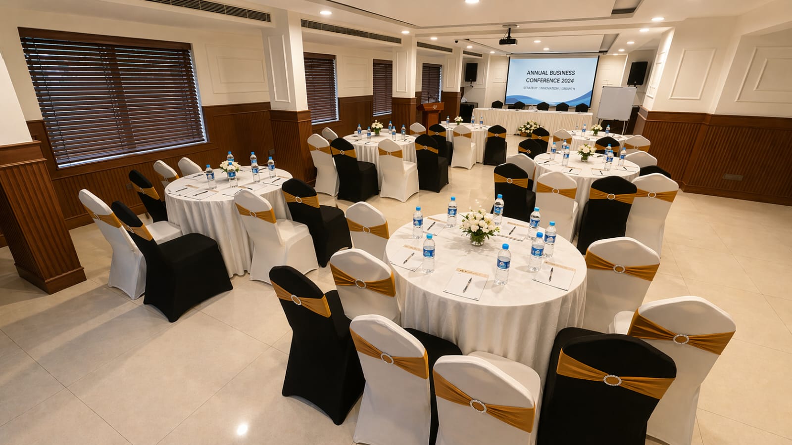 Hibiscus 1 — intimate and elegantly appointed banquet space