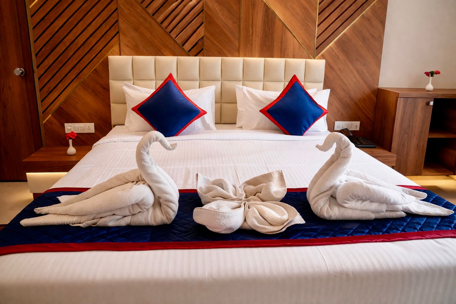 Premium Room — king bed with refined furnishings